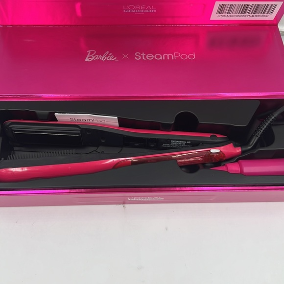 Barbie X Steampod Loreal straightener limited edition Gently used look New - Picture 2 of 4